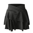 thumbnail image 3 of YOTMKGDO Women's Tennis Skirt Skirt Lightweight Sports Skirt, Skorts for Women, Black Sizes XS-XL, 3 of 5