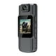 thumbnail image 1 of Cámara corporal Abanopi Mini cámara corporal 4K UHD con grabación de audio y vídeo Lente gran angular de 150° Giratoria de 180° Pantalla TFT de 1.54 pu, 1 of 8