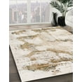 thumbnail image 2 of Ahgly Company Indoor Square Abstract Gold Abstract Area Rugs, 4' Square, 2 of 6