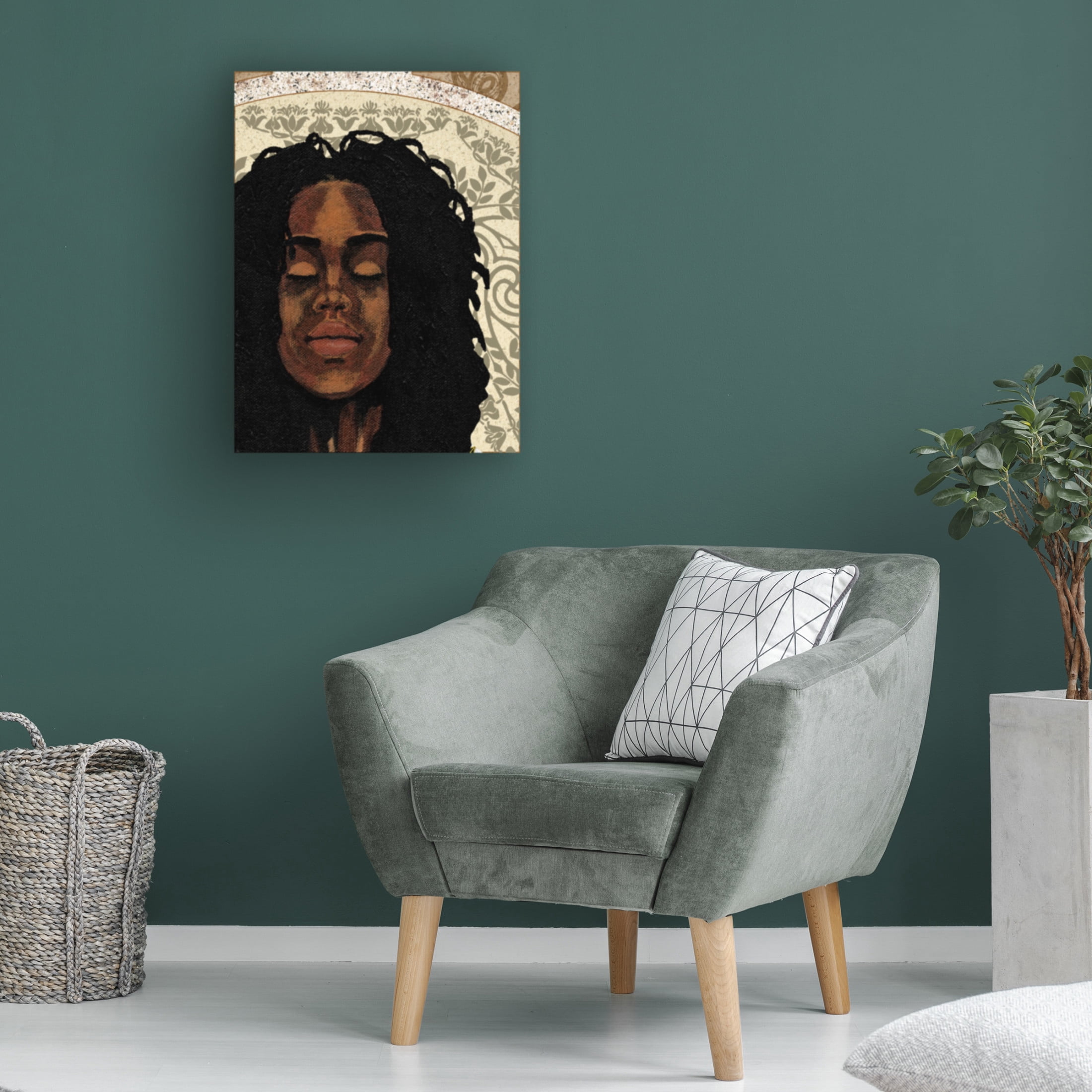 Trademark Fine Art Alonzo Saunders  Expressions I Canvas Wall Art