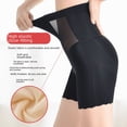 thumbnail image 3 of Braguitas abdominales tipo bóxer para mujer, pantalones tipo túnica de cintura alta, pantalones abdominales ajustados para posparto, pantalones moldeadores finos sin marcas, 3 of 5