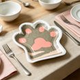 thumbnail image 5 of Eolstice 10 Pack Disposable Paper Plates, Paw Shape Party Plates, Cute Birthday Party Decoration Supplies For Kids Cake Dessert Food Treats And Celebrations Fun, 5 of 5