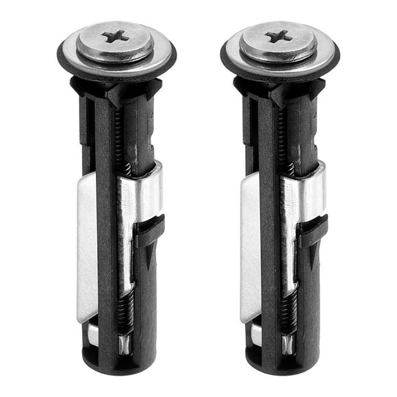 Uxcell 2Pcs Universal Toilet Seat Bolts Kit, Stainless Steel Toilet Hinge Screws