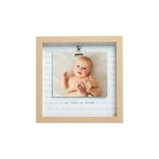 Pearhead Wooden So Little So Loved Sentiment Clip Frame, Baby Gift