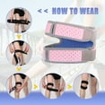 thumbnail image 6 of Vocoste Pair Basketball Knee Protector Patella Support Stabilizers for Race Playing Polyester Pink, 6 of 7