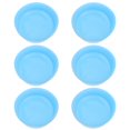 thumbnail image 1 of 6 piezas de moldes de silicona para pasteles, moldes para velas, moldes para asar, moldes para muffins, moldes reutilizables para pasteles, moldes para cupcakes, moldes para pasteles hechos a mano, 1 of 6