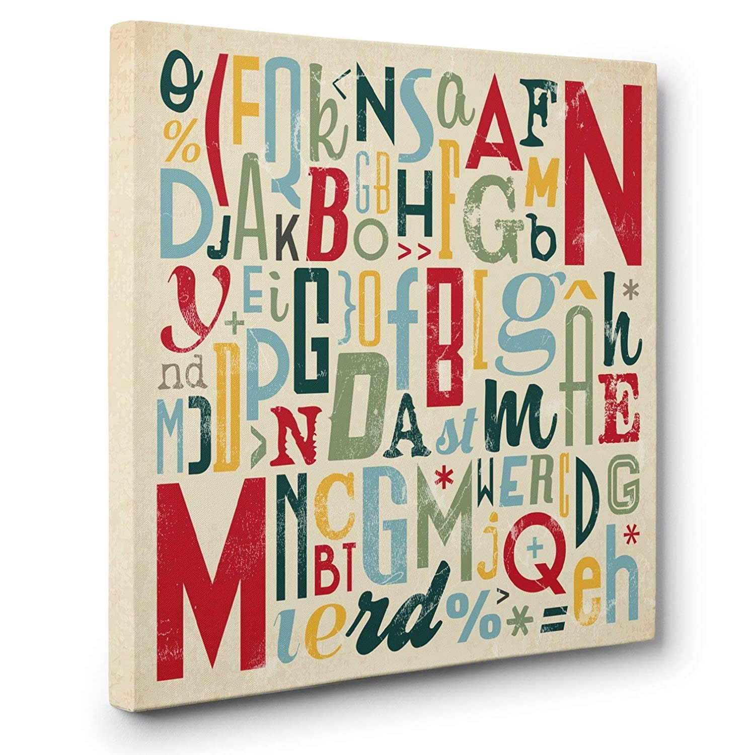 alphabet nursery decor