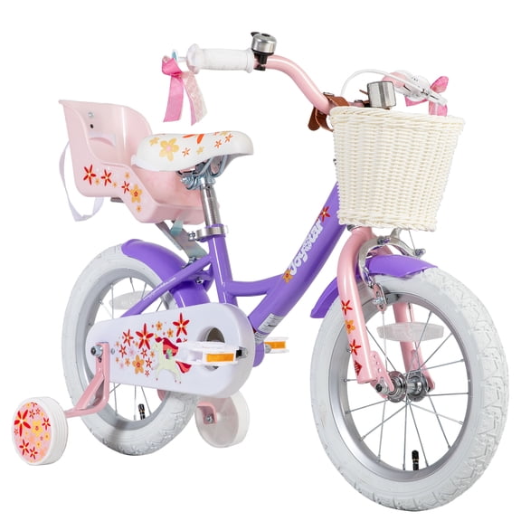 JOYSTAR Unicorn 14inch Girls' Bike, PurPle