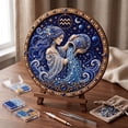 thumbnail image 7 of 12 Zodiac Signs Pearl Art Kit, Beginner-Friendly Pearl Diamond Painting Set, Calming Craft Activity for Stress Relief & Zodiac-Themed Decor (Virgo), 7 of 7
