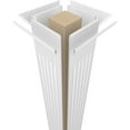 thumbnail image 3 of Ekena Millwork 6"W x 8'H Craftsman Classic Square Non-Tapered, Fluted PVC Column Kit, Crown Capital & Crown Base, 3 of 9
