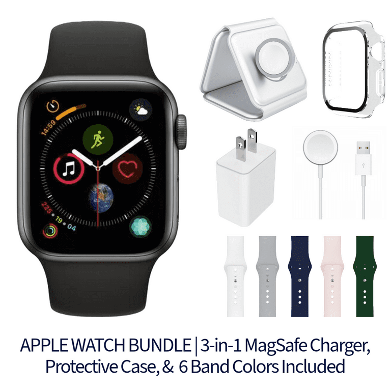 Restored Apple Watch Series Bundle 44mm GPS Space Gray (2018