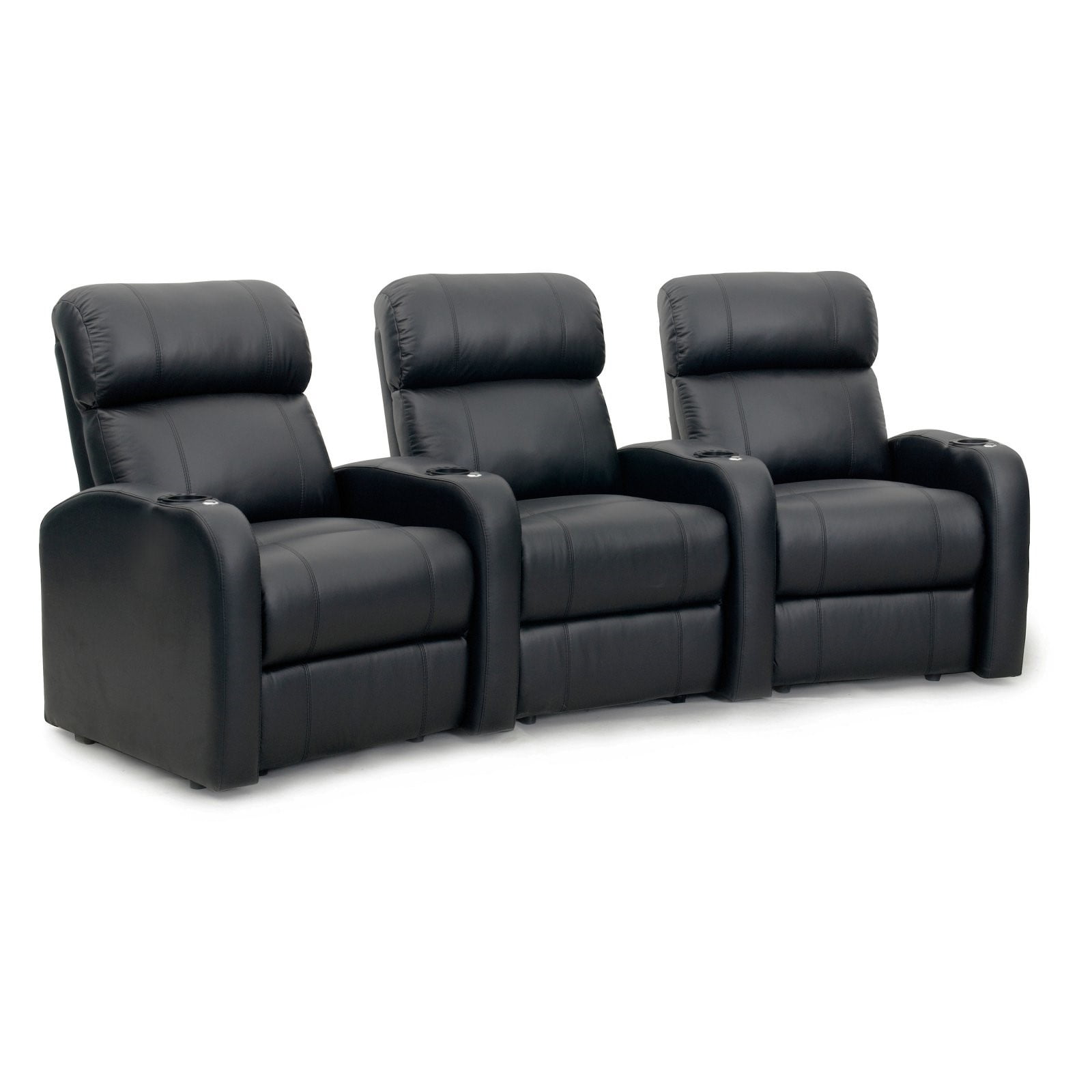 Octane Diesel XS950 3 Seater Curved Home Theater Seating - Walmart.com - Walmart.com