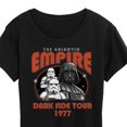 thumbnail image 3 of Star Wars - Empire Rock Tee - Women's Short Sleeve Classic Fit Tee, 3 of 5