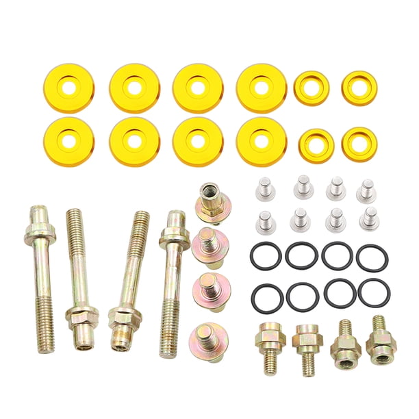 Juego De 36 Uds/1 De Aleación De Aluminio Para Motor De Coche, Cubierta De Válvula De Perfil Bajo, Kit De Pernos De Arandela, Reemplazo De Alto Rendimiento Para Honda B Series Vogacara VI009208-06