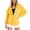 03Yellow, variant on ASDFVBKG Women's Lightweight Cotton Blend Long Sleeve Zip Up Thin Hoodie Jacket Coffee XL