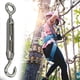 thumbnail image 3 of Ojo Tensor De Cuerda De Alambre Tensor De Cuerda De Alambre De Acero Inoxidable Tensor Kit De Tensión De Alambre Ajustable Reutilizable Para El Hogar Camping Jardinería 5Pcs M5 Speravity TO005705-01, 3 of 7