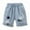 Dark Blue, variant on Girls Summer Loose Fashion Personality Casual Thin Denim Shorts Soft Shorts 7-9 Years