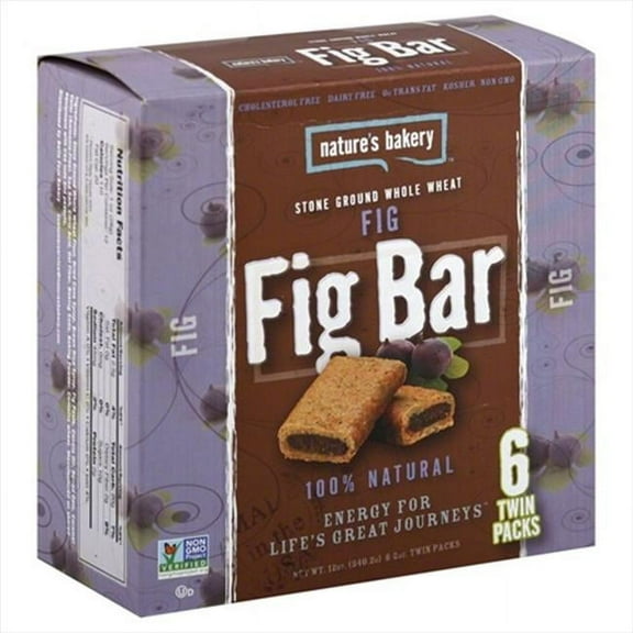 NATURES BAKERY BAR FIG WHLWHT-12 OZ -6 Pack