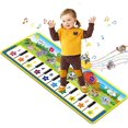 thumbnail image 1 of Alfombra musical para piano, 100x36cm, teclado para piano, alfombra electrónica para bailar, animal divertido Kaili Sencillez, 1 of 2