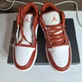 thumbnail image 1 of Ni - ke Ni - ke AIR JORDAN 1 LOW SE WHITE-DUNE RED-LOBSTER-SAIL SZ 10.5[FJ3459-160], 1 of 5