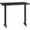 Black, variant on Flash Furniture 30'' x 48'' Rectangular Natural Laminate Table Top with 5'' x 22'' Bar Height Table Bases