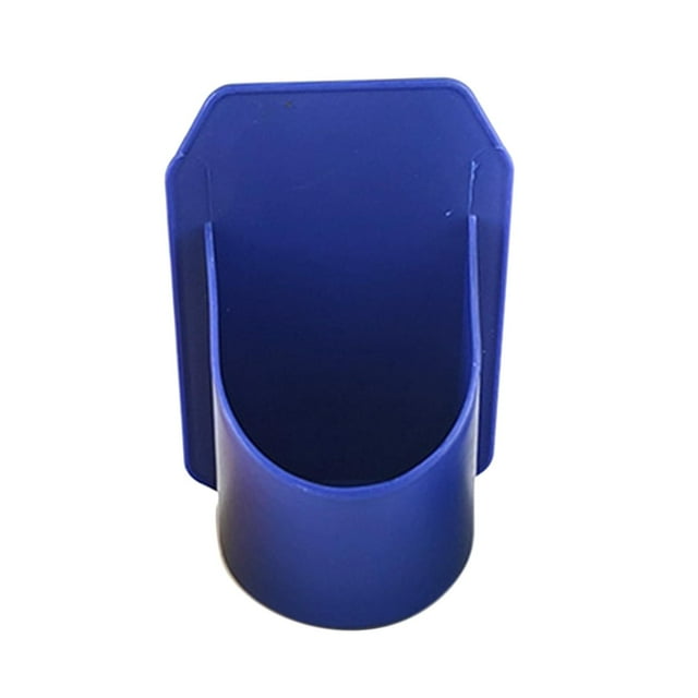 Estante portátil para cerveza y baño, organizador de pasta sin costuras para bañera, soporte para vasos y bebidas para ducha Azul