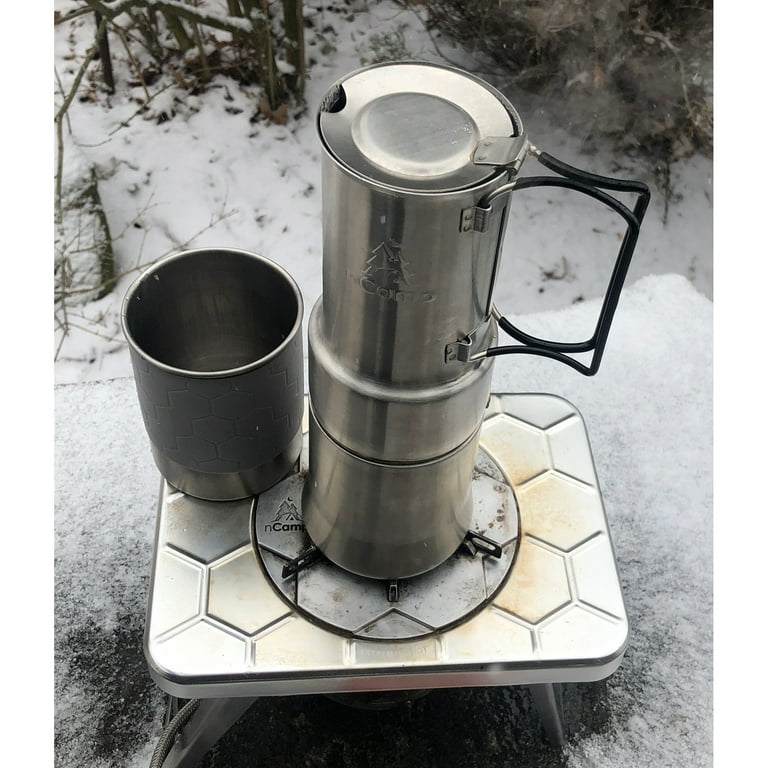 nCamp: Espresso-Style Camping Coffee Maker