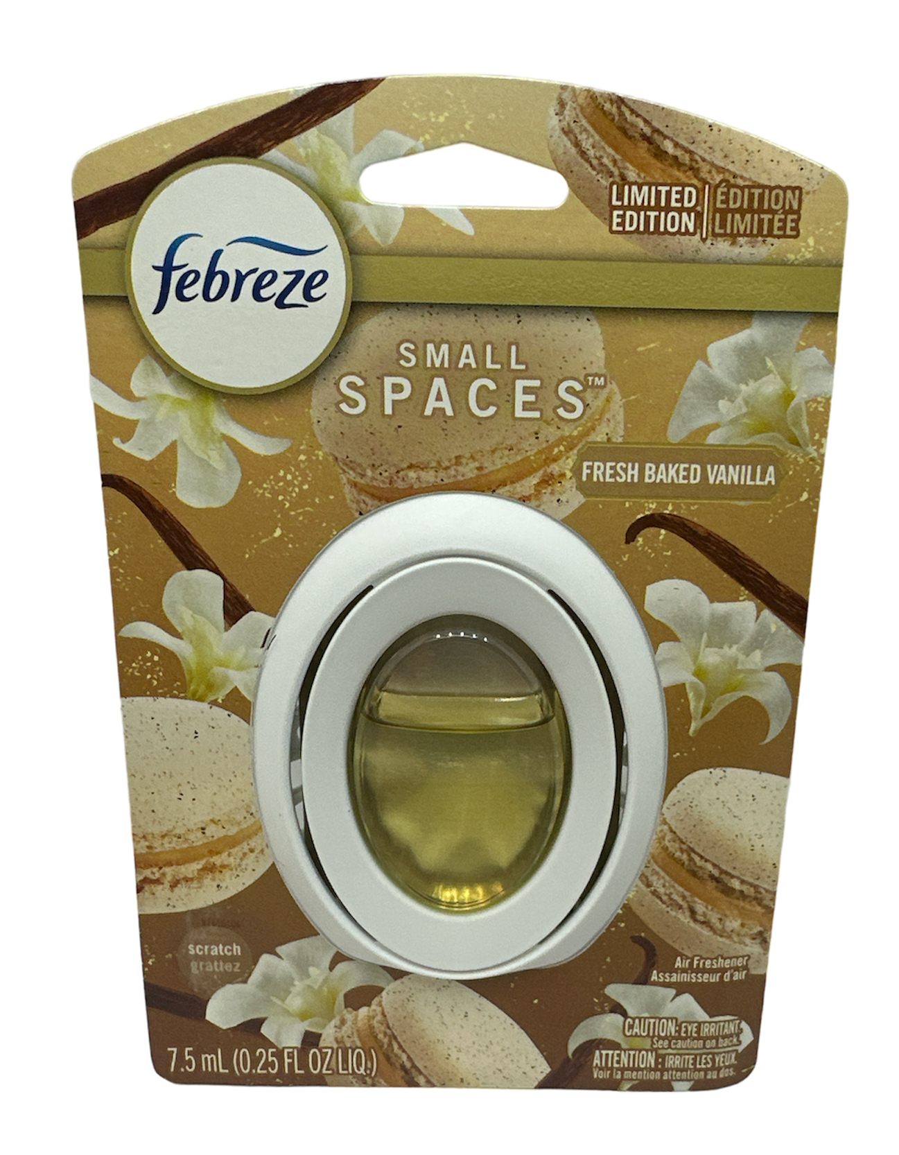 Febreze Small Spaces Fresh Bake Vanillas, Limited Edition, 7.5 mL (0.25