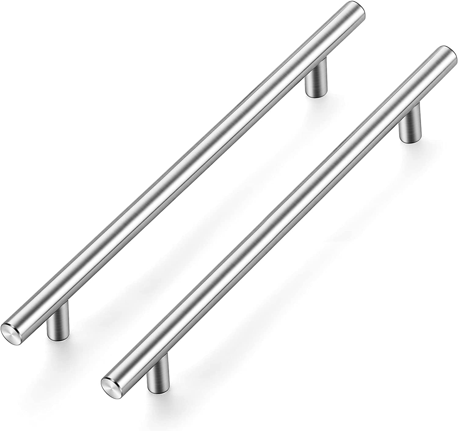 Zoizocp 4 Pack 10 Inch Handles Brushed Nickel Stainless Steel