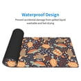 thumbnail image 5 of Disketp Gaming Mouse Pad Turtles and Sea Plants Pattern Large Mouse Mat Long Extended Desk Pad Non-Slip Rubber Mice Pads Stitched Edges Thin Pad (11.8x31.5 Inch), 5 of 8