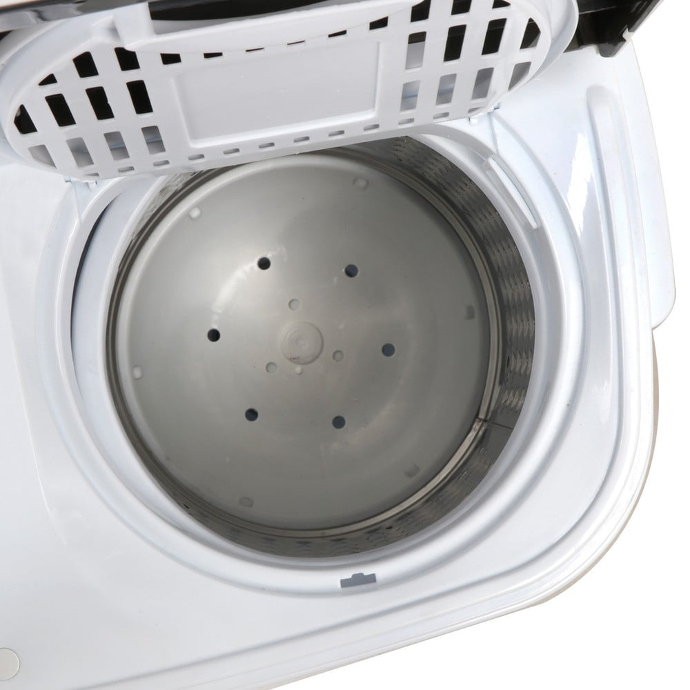 SONGMY 8 lbs Portable Washing Machine, Twin Tub Semi-Automatic Compact Washer and Spin Dryer, Ideal for Apartments, RVs, Dorms