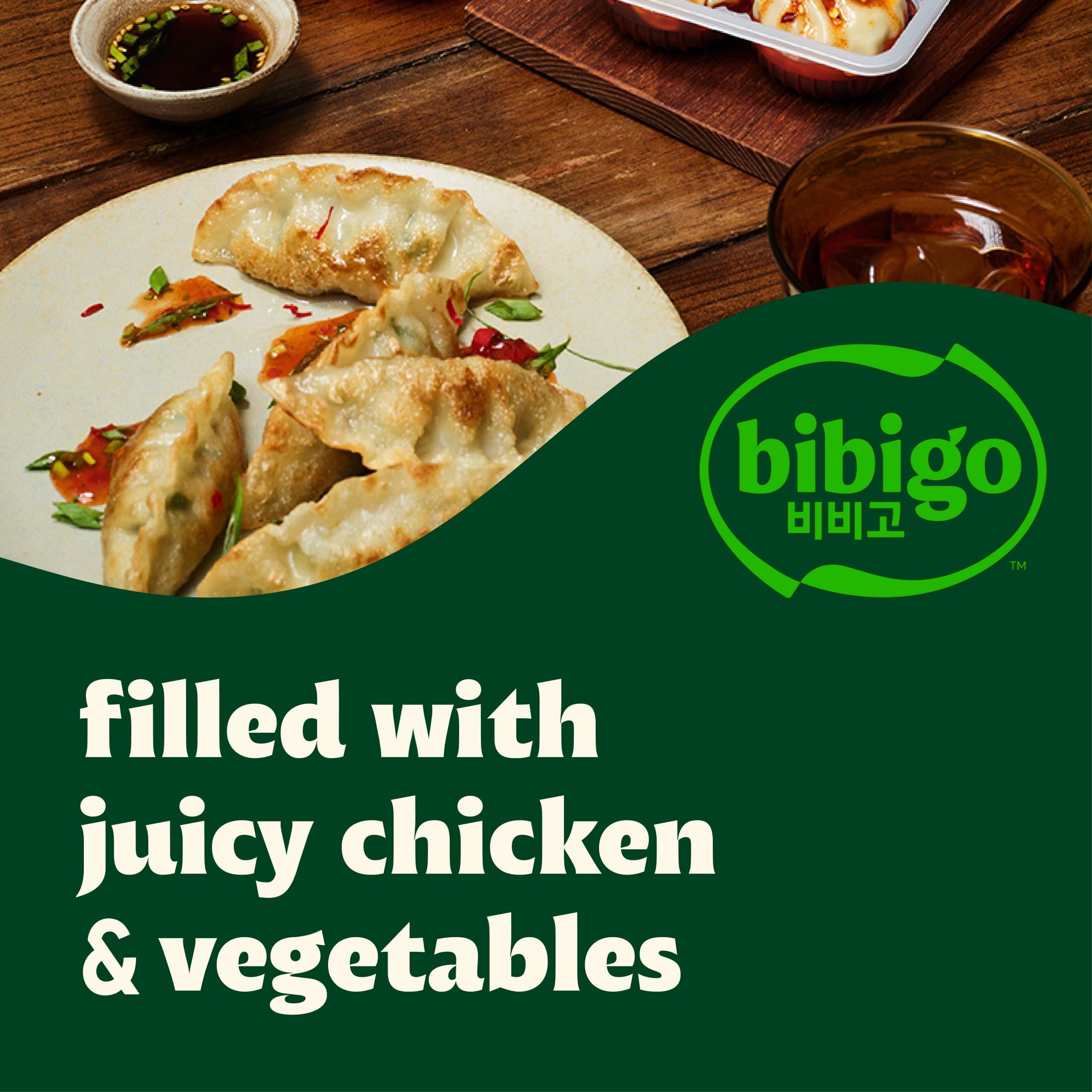 Bibigo Frozen Mandu Bulgogi Chicken Dumplings, 24.0 oz