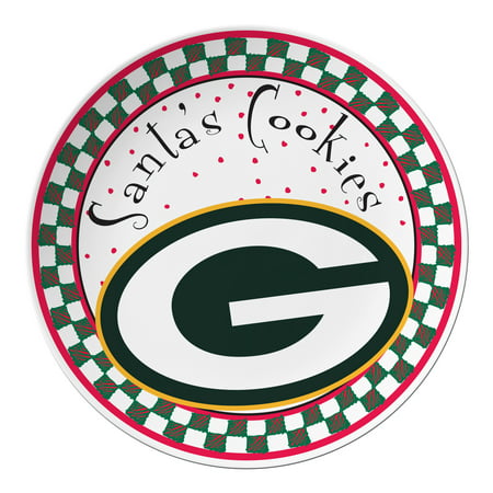 NFL Green Bay Packers Santa's Ceramic Cookie