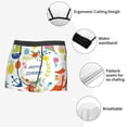 thumbnail image 5 of Kdxio Men's Boxer Briefs with Summer Animal Print - Comfortable and Breathable Underwear for Everyday Wear, 5 of 7