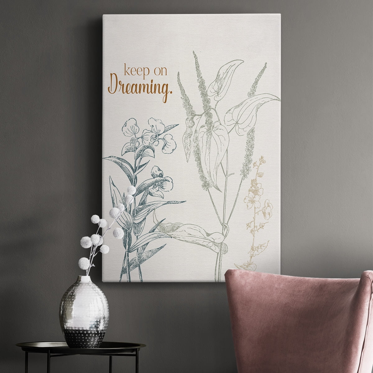 Keep on Dreaming Premium Gallery Wrapped Canvas - Ready to Hang