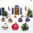 thumbnail image 3 of Outdoor Christmas Inflatable Decorated Ball, 24 Inch Giant Christmas PVC Inflatable Decorated Ball, Giant Merry Christmas Inflatable Ball, Christmas Tree Ornaments Decorations (F), 3 of 7