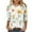 01-Yellow tops for women, variant on Baikeli Womens Clothes Clearance Sale Plus Size Tops for Women Casual 3/4 Length Sleeve Shirts Floral Printed Blouses Crew Neck Daily T-Shirts Summer Womens Tops