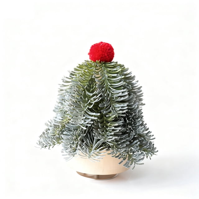 Christmas Tree Decorations Multicolor Plastic Music Box Handheld Christmas Tree Ornament for Mood Scene Decoration