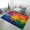 Color-2, variant on Colorful Glowing Confetti Soft Comfy Rug for Home Decor Living Room Bedroom Area Rug Non-slip Doormat