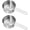 1/3 Cup, variant on 2 Pcs 1/4 Cup Stainless Steel Measuring Cup, 60 ml 2 oz Stainless Steel Measuring Cups Metal Coffee Scoop Cat Food Scoops for Wet and Dry Ingredients Cooking Baking Kitchen, Dishwasher Safe