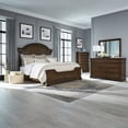 thumbnail image 6 of Liberty Furniture Arden Road Queen Poster Bed Dresser Mirror Chest Nightstand, 6 of 6