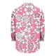 thumbnail image 4 of Camisas de Cuello de la Tripulación de Manga Corta para las Mujeres Estilo Hawaiano No Estructurado Impreso Cuello Acampanado Blusa de Manga Larga Camisas de Cuello de la Tripulación de Manga Larga p, 4 of 6