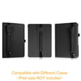 thumbnail image 3 of Fintie Apple Pencil Holder w/ USB Adapter Pocket - PU Leather Pouch for iPad Pro 9.7/10.5/12.9 Case Cover, Black, 3 of 7