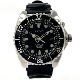 Seiko Men's SUN065 Prospex PADI Blue Dial Black Silicone