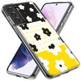 thumbnail image 2 of Mundaze - Case for Samsung Galaxy S24 Ultra Slim Shockproof Hard Shell Soft TPU Heavy Duty Protective Phone Cover - Black Yellow Daisies, 2 of 5