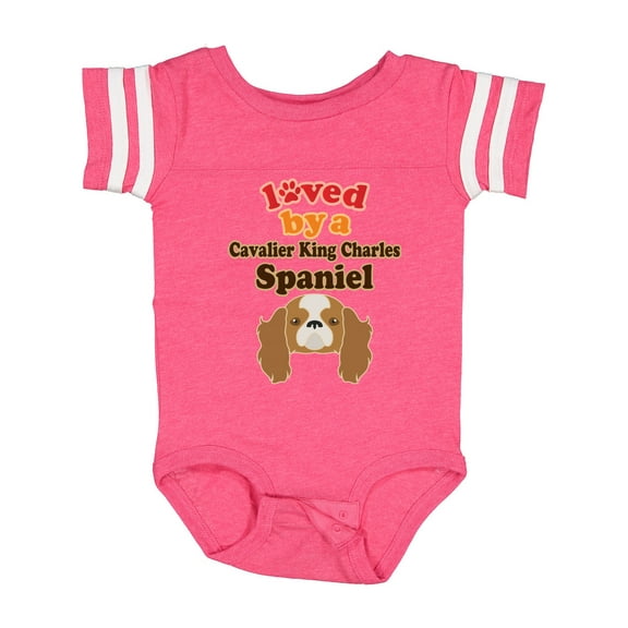 Inktastic Cavalier King Charles Spaniel Dog Boys or Girls Baby Bodysuit