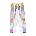 thumbnail image 4 of Fotbe LGBT Gnomes Women's Pajama Pants,Sleepwear Pants,Pj Bottoms Drawstring And Pockets-Medium, 4 of 9