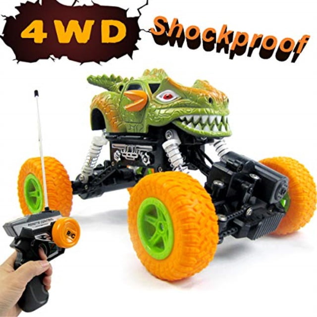4wd rc rock climbing dinosaur car, radio remote control ...