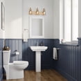 thumbnail image 5 of 1493-MG Millennium Lighting Natalie - 3 Light Bath Vanity-10 Inch Tall and 24 Inch Wide-Modern Gold Finish, 5 of 9