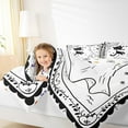 thumbnail image 4 of Feelyou Funny Halloween Ghost Bedding Comforter Set, Gothic Spider Web Twin Comforter Sets, Teens Boys Girls Kids Reversible Bedding Set, Ultra Soft Home Decor, 2-Piece, 4 of 8